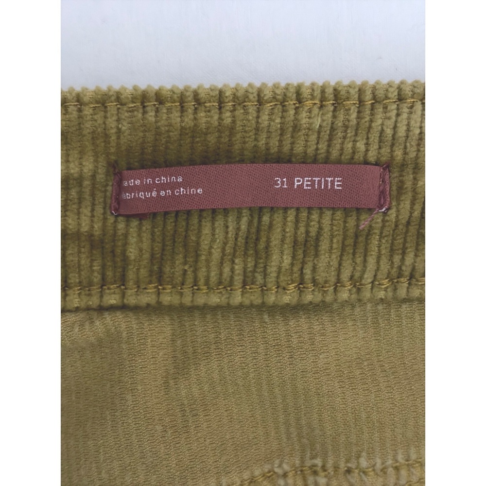 Anthropologie Pilcro & The Letterpress Corduroy Wide Leg Pants Women's 31 Petite - Picture 6 of 14